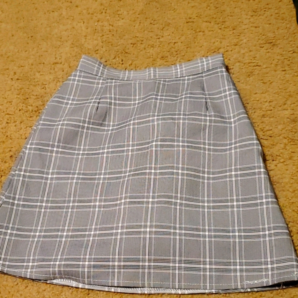 Plaid skirt